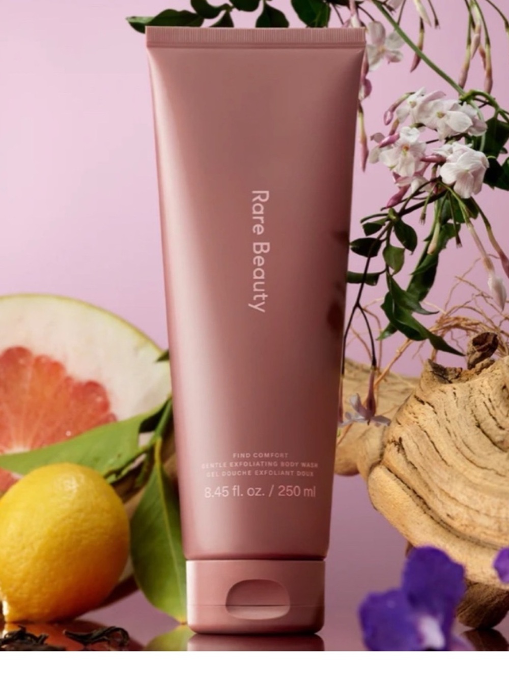 NEW✅Rare Beauty Find Comfort Gentle Exfoliating Body Wash 250 ml | 8.45 fl oz.